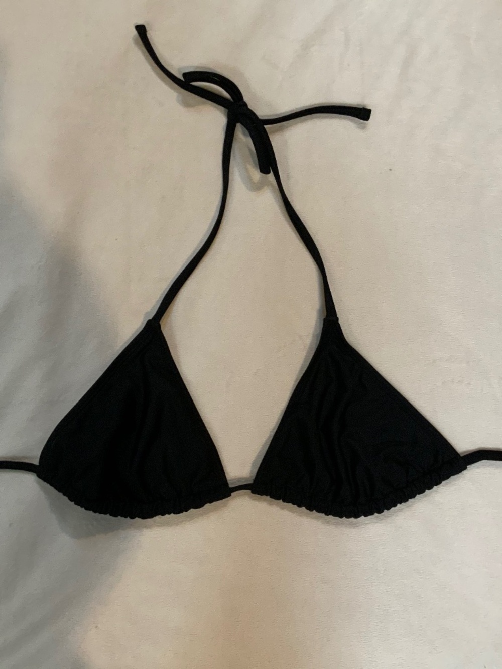 Wild Fable Black M Triangle Bikini Top Cabincore Swim Coastal Americana